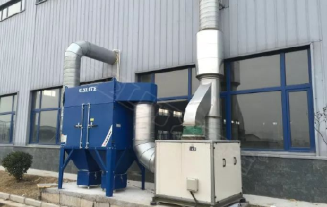 聚英焊接煙塵凈化設(shè)備--集中式煙塵凈化器（分體式機(jī)組）